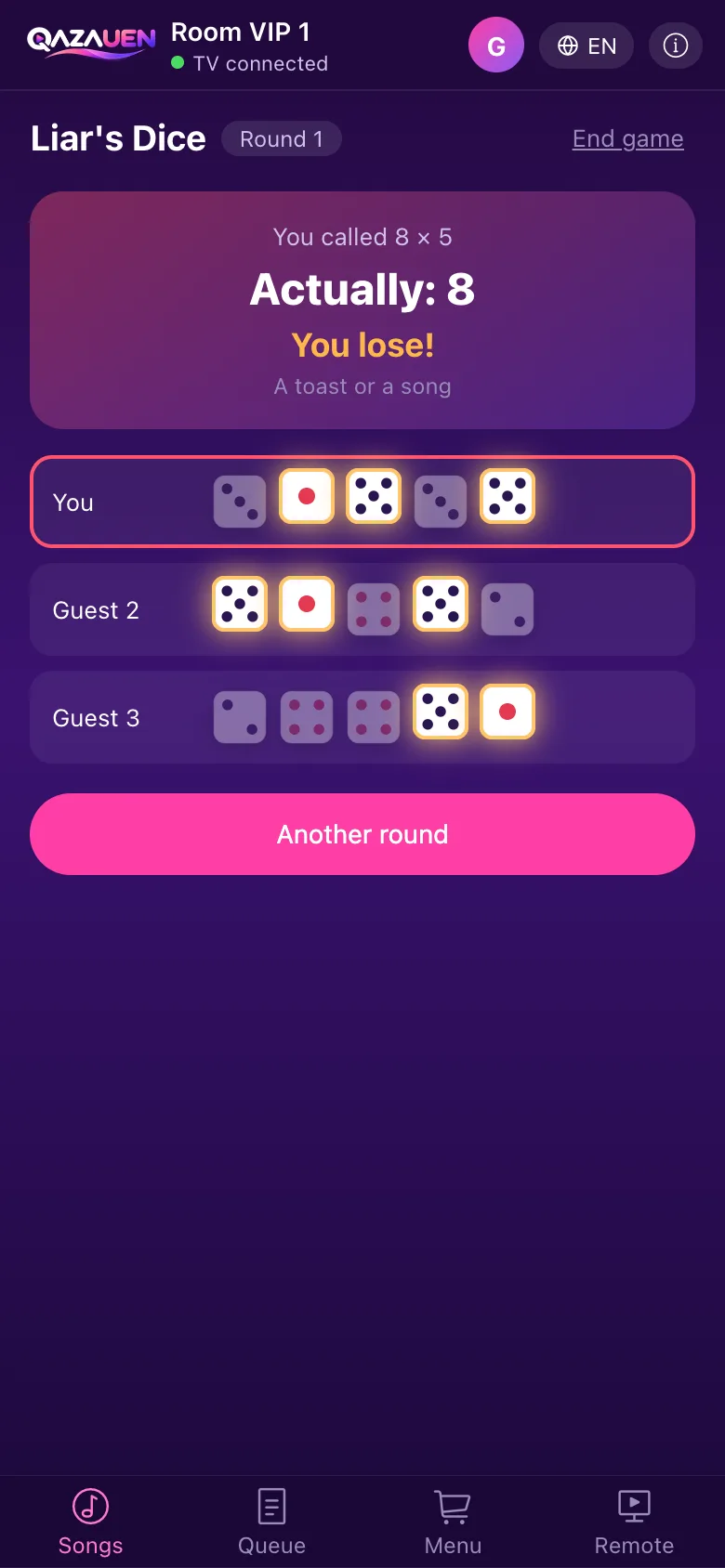 Room games · Reveal